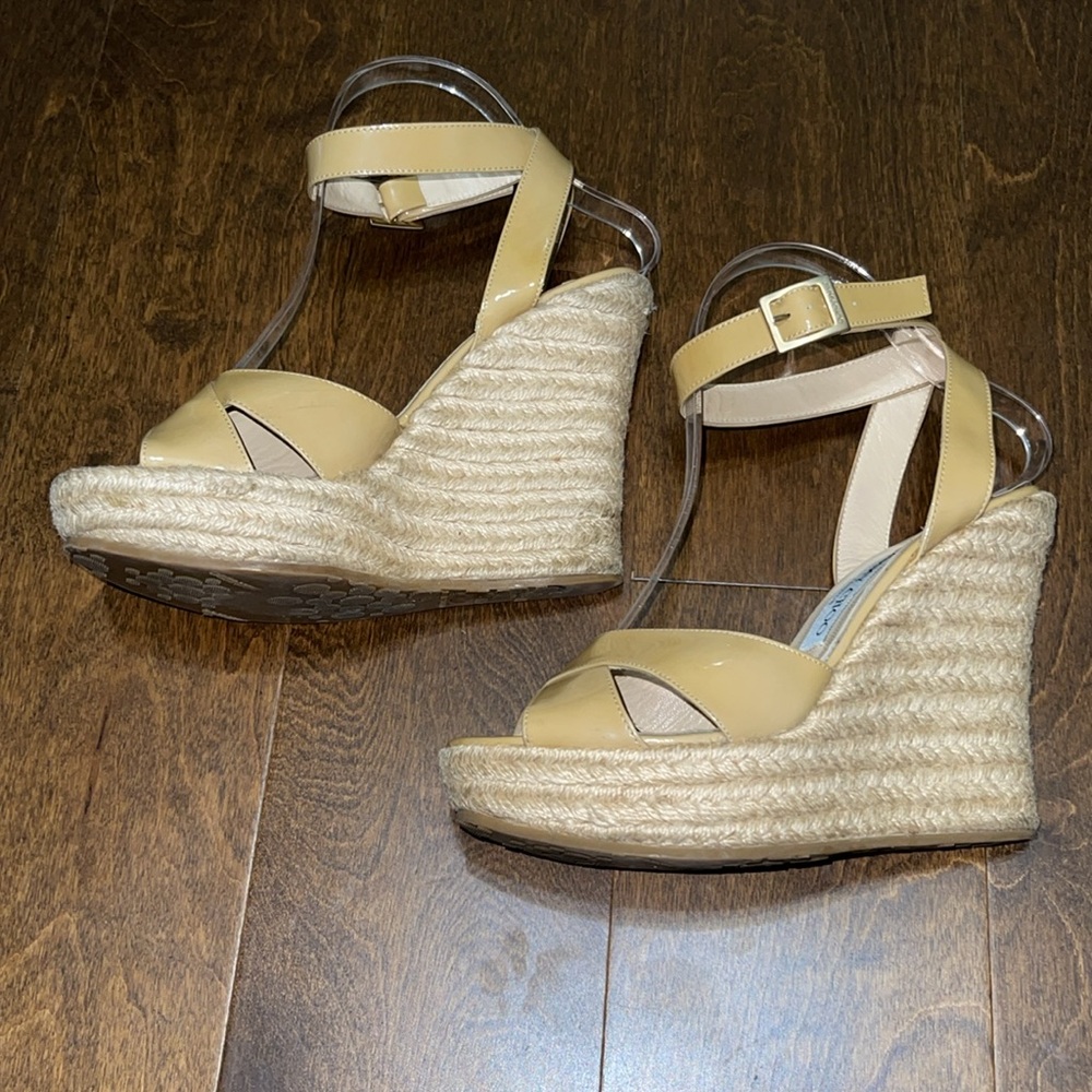 Jimmy Choo patent leather espadrilles - Picture 4 of 15